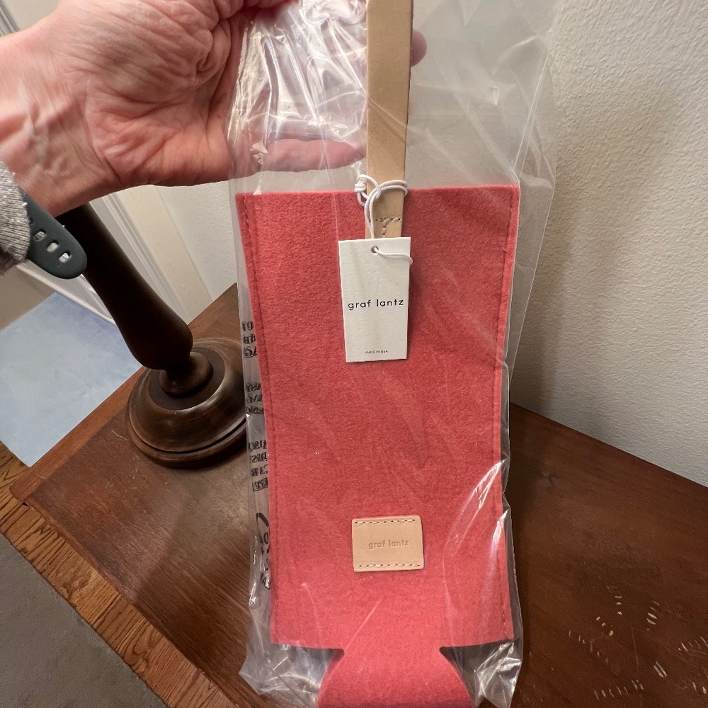 Graf Lantz - Merino Wool Bottle Bag, NWT